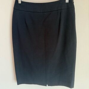 INC International Concepts Classic Black Pencil Skirt